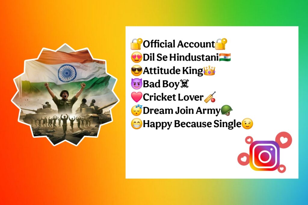 Army Bio For Instagram