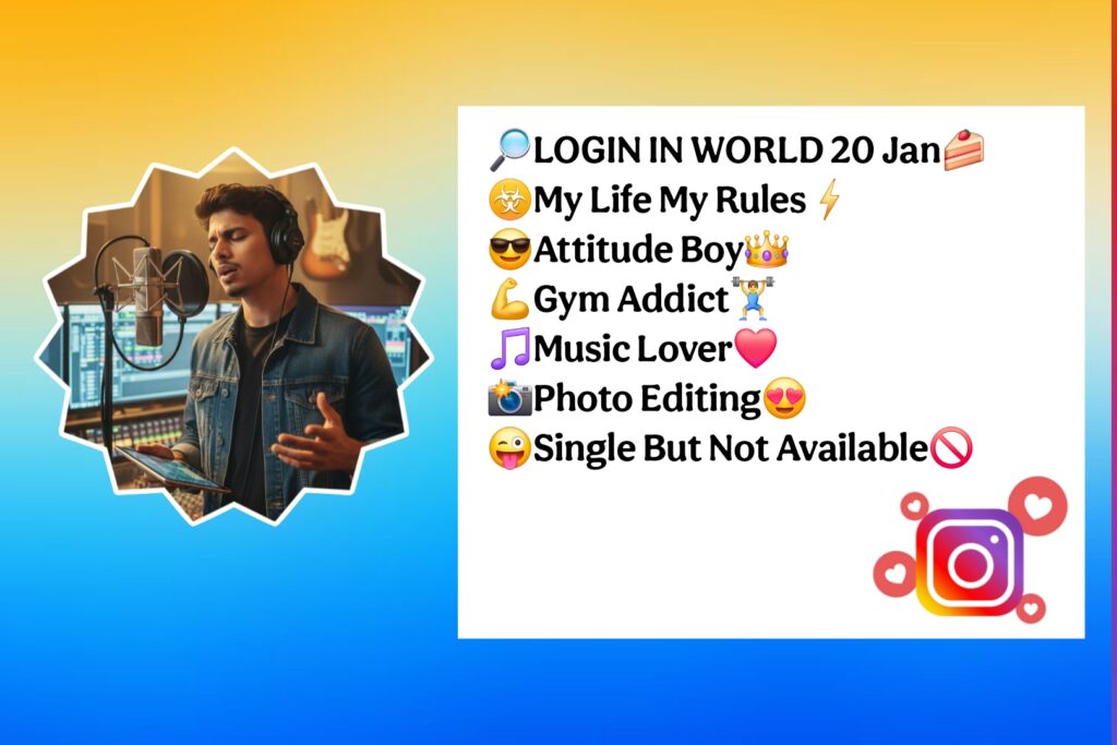 Music Lover Stylish Bio For Instagram