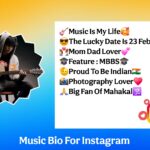 Music Bio For Instagram