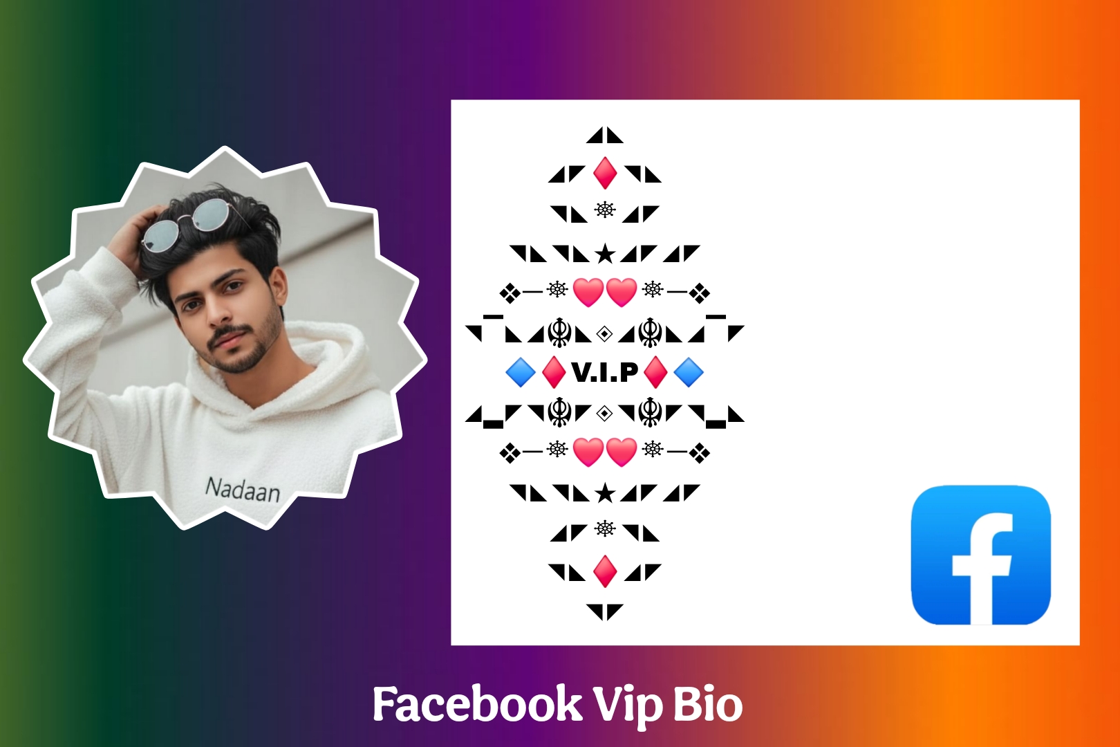 Facebook VIP Bio