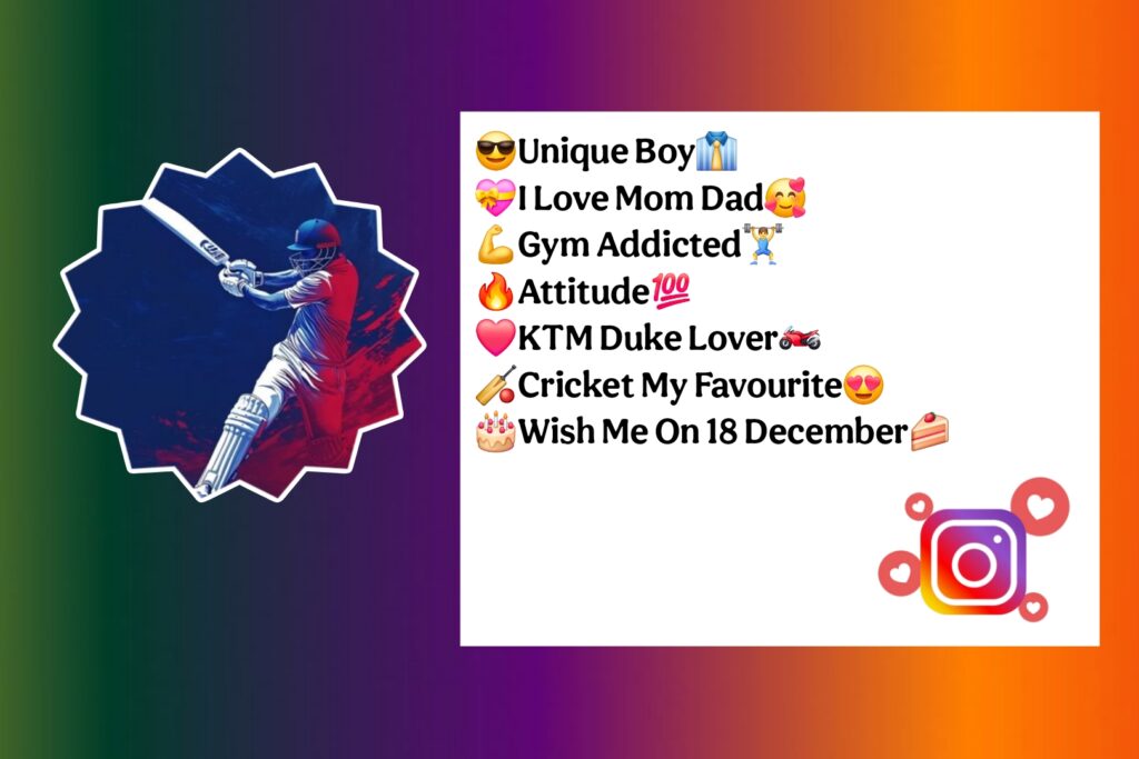 Best Instagram Bio For Cricket Lovers