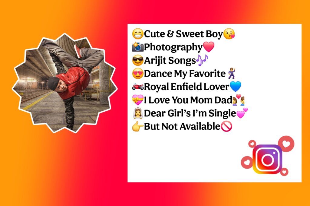 Instagram Bio For Dancer Boys