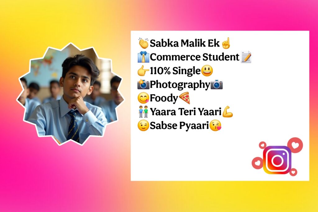 Attitude Instagram Bio For Students