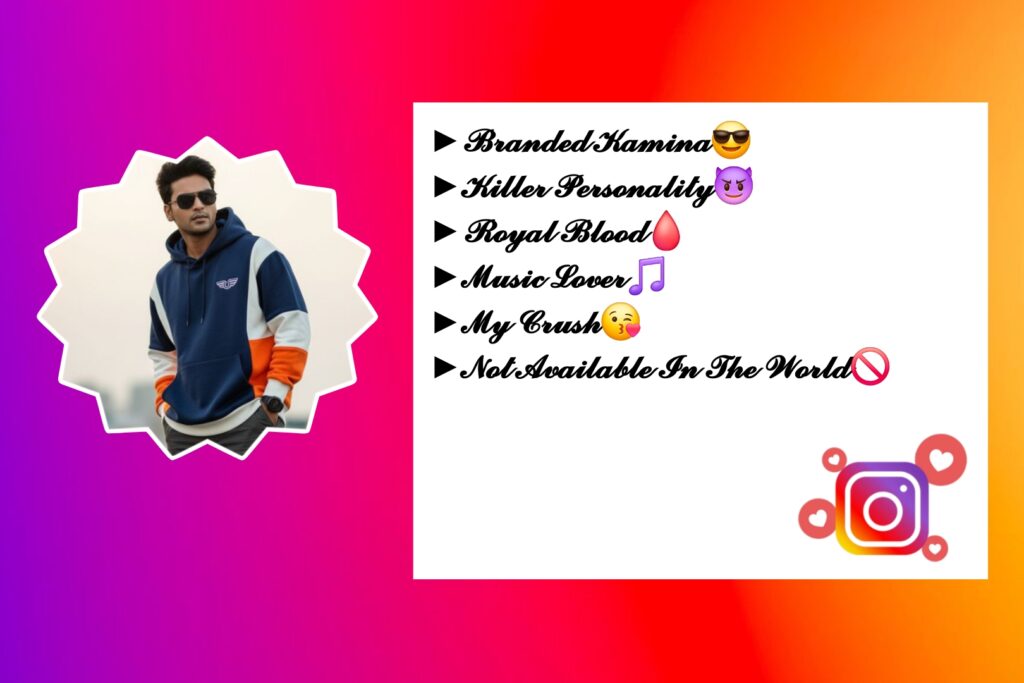 Best Instagram Vip Bio Stylish Font