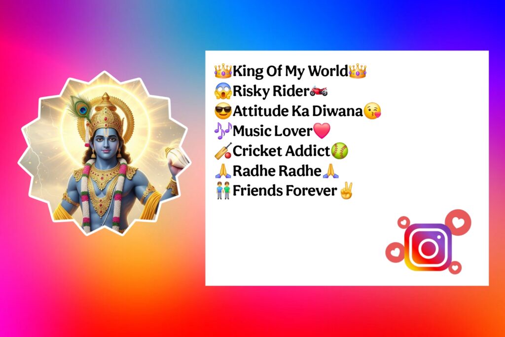 Krishna Bio For Instagram For Boys