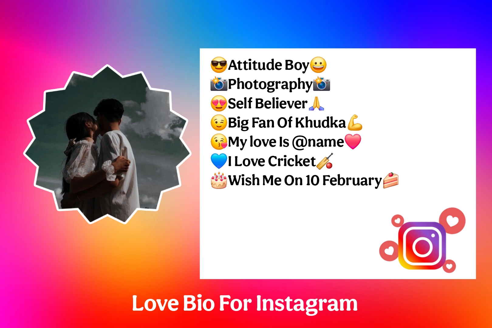 Love Bio For Instagram