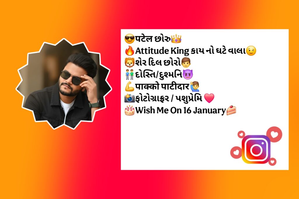 Patel Bio For Instagram