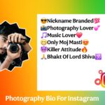 Photography Bio For Instagram