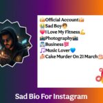 Sad Bio For Instagram