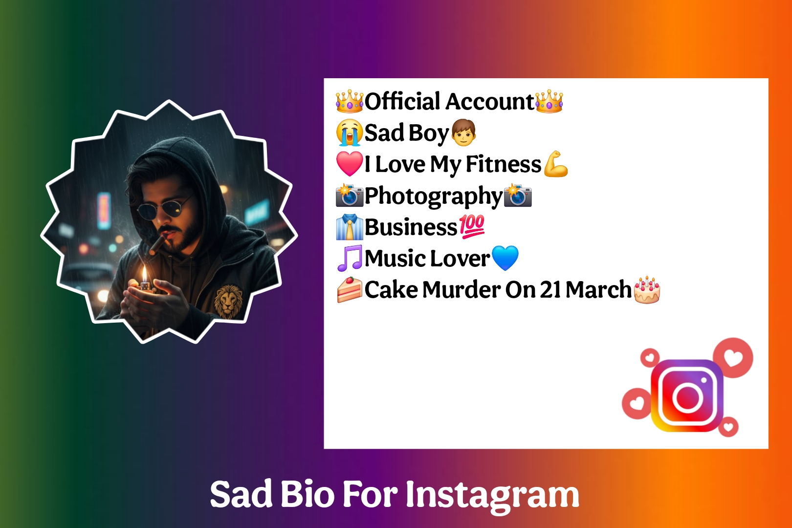 Sad Bio For Instagram